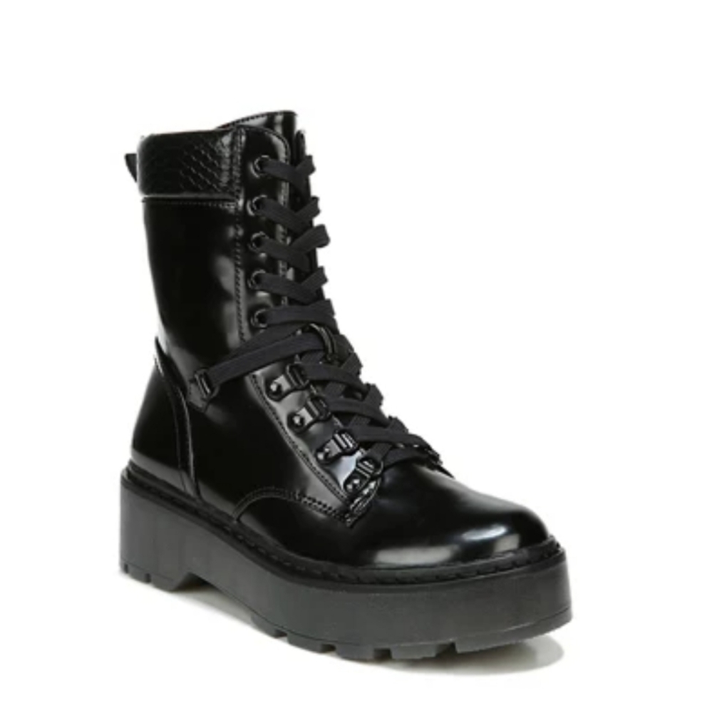 Sam Edelman Sanders Black  Lugsole Combat …